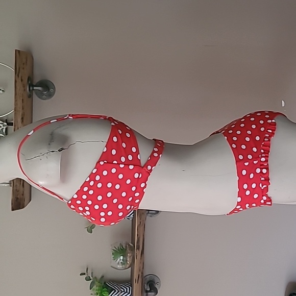 Red Polka Dot Bikini - Picture 4 of 7